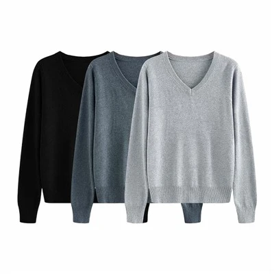 Paj Rwb Cable Knit V Neck Sweater